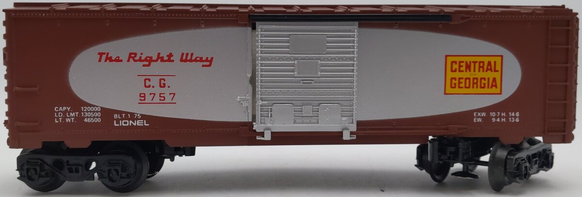 Lionel 6-9757 O Gauge Central of Georgia Boxcar EX/Box