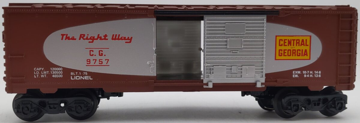 Lionel 6-9757 O Gauge Central of Georgia Boxcar EX/Box
