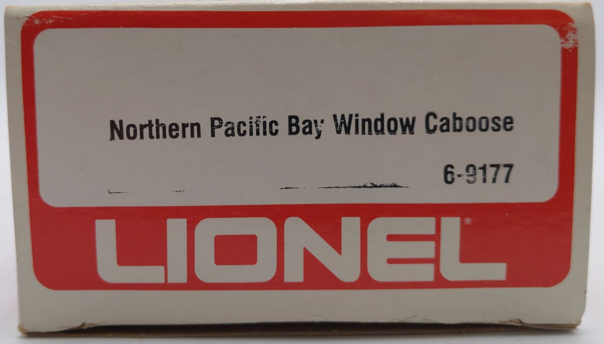 Lionel 6-9177 O Gauge Northern Pacific Bay Window Caboose LN/Box