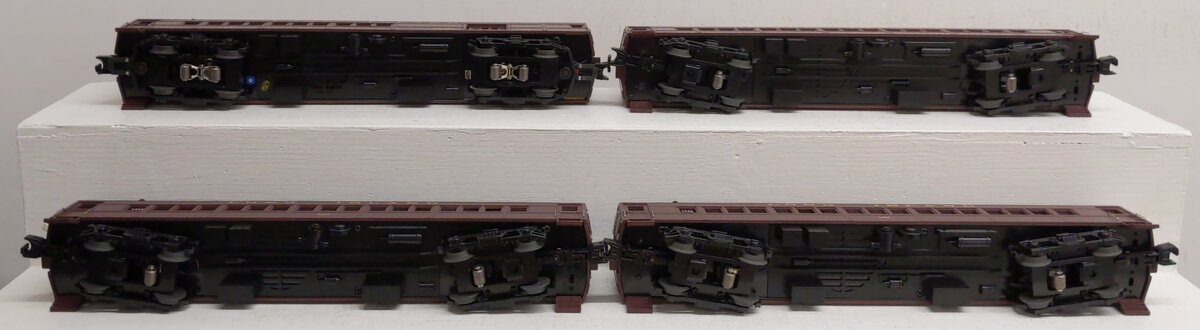 MTH 30-2648-1 O Long Island RR MU Passenger Set w/Proto-Sound 2.0 (Set of 4) LN