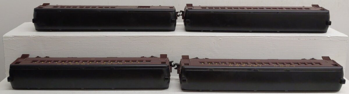 MTH 30-2648-1 O Long Island RR MU Passenger Set w/Proto-Sound 2.0 (Set of 4) LN