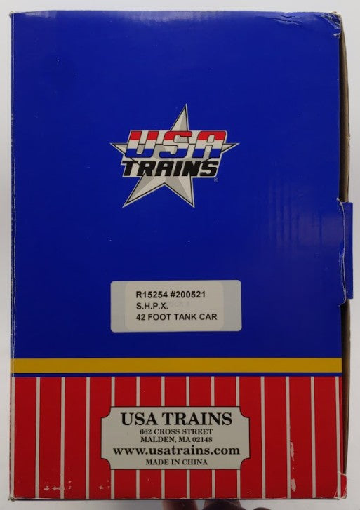 USA Trains R15254 G Gauge SHPX 42' Modern Tank Car #200521 (Metal Wheels)