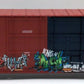 Lionel 2226400 O 86' 4-Door Hi-Cube Boxcar CR/graffiti #238120 EX/Box