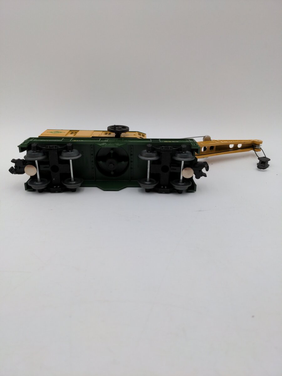 Lionel 6-9332 O Scale Reading 8 Wheel Crane Car EX/Box