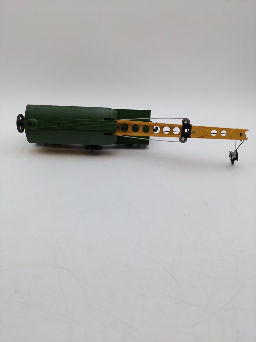 Lionel 6-9332 O Scale Reading 8 Wheel Crane Car EX/Box