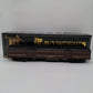 K-Line K-5753 O Gauge Pennsylvania "REA" 18" Heavyweight Baggage Car #5753 VG/Box