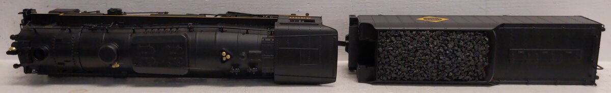 MTH 20-3065-1 O Gauge Erie Berkshire Steam Locomotive & Tender w/PS2 #3360 EX/Box