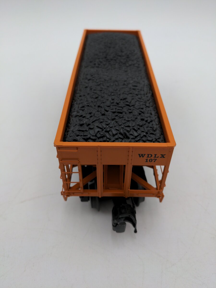 MTH 20-97200 O Waddell Coal MTHRRC 2007 Fish Belly Hopper Car w/Load #107 EX/Box