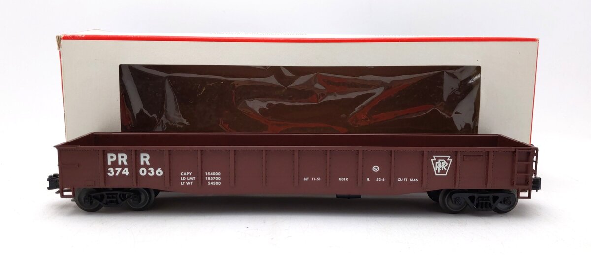 Petersen OG-103 O Gauge Pensylvania Railroad Gondola # 374036 LN/Box