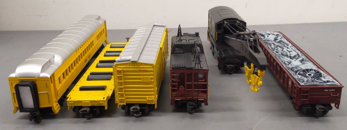 MTH 20-90005 O Pennsylvania Premier Freight Car Set (Set of 6) EX/Box