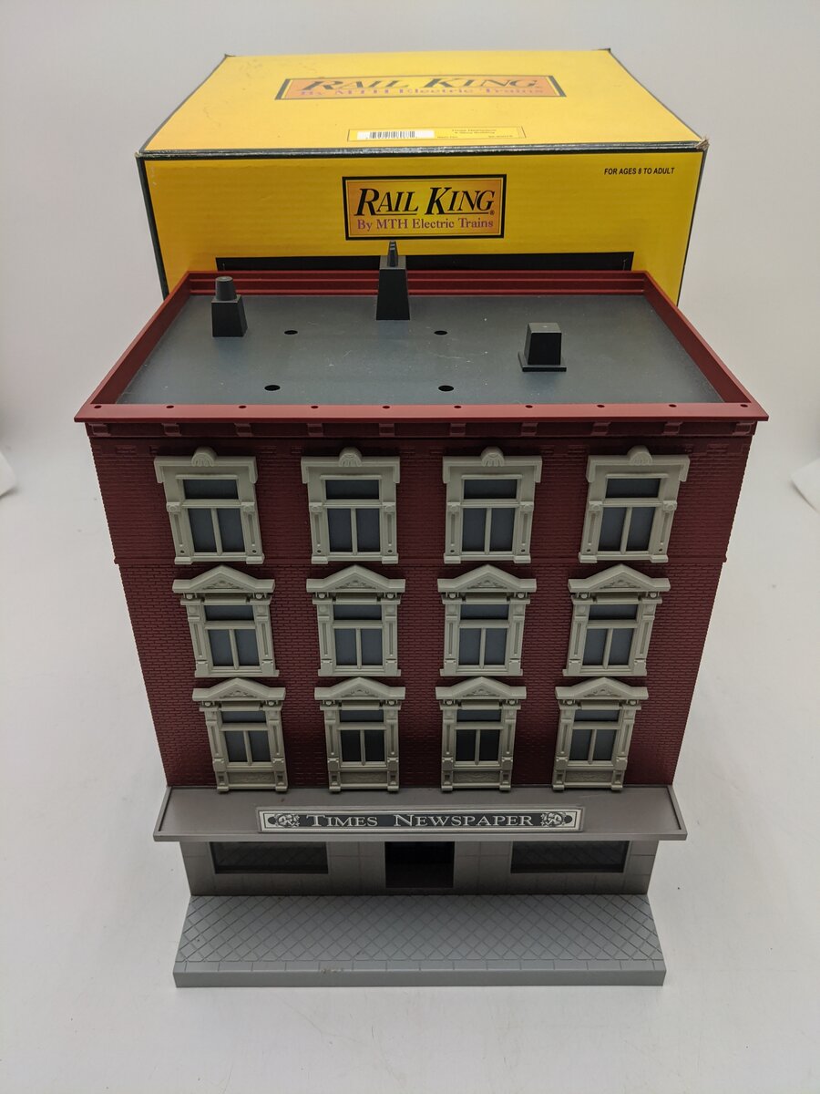 MTH 30-90078 4-Story Times Newspaper Building EX/Box