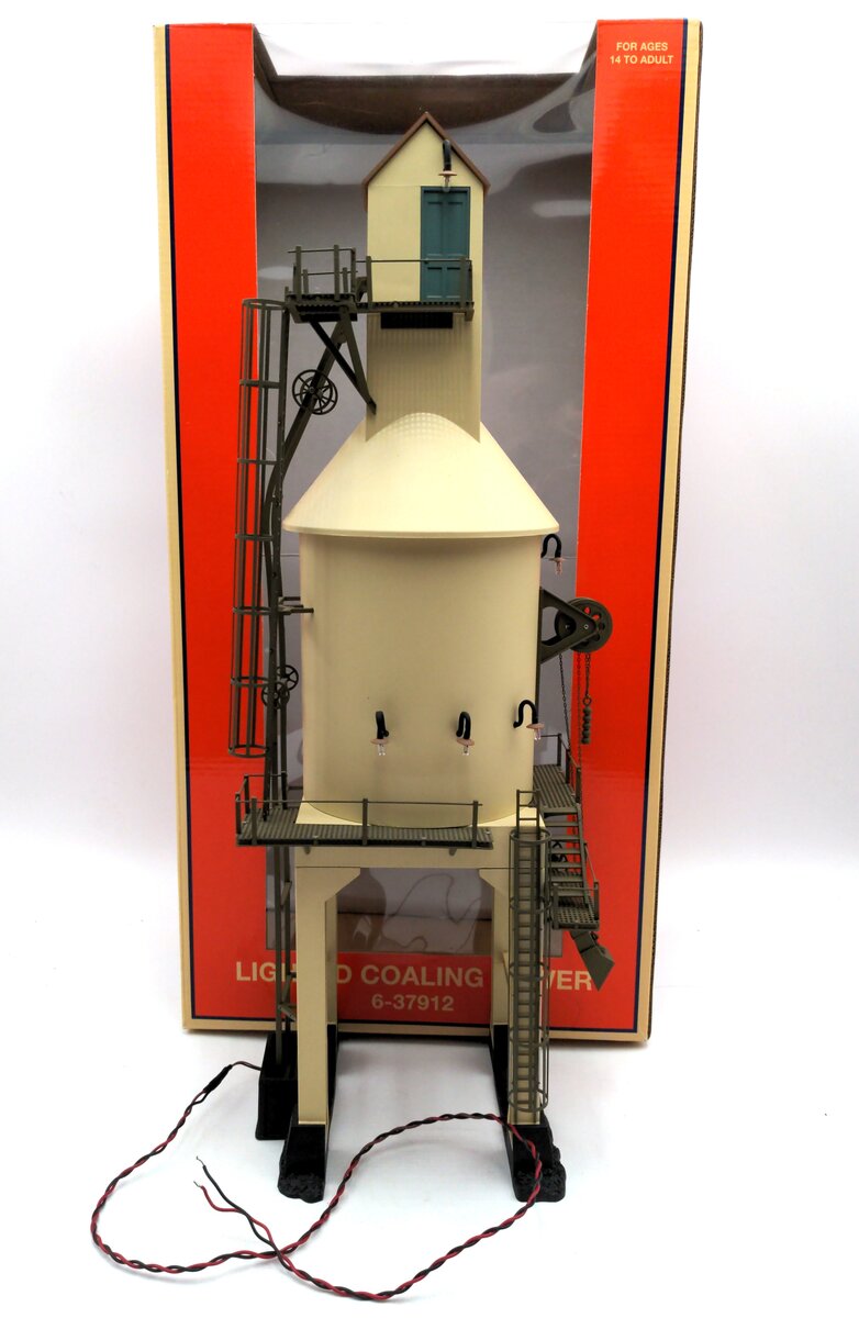 Lionel 6-37912 O Lighted Coaling Tower LN/Box