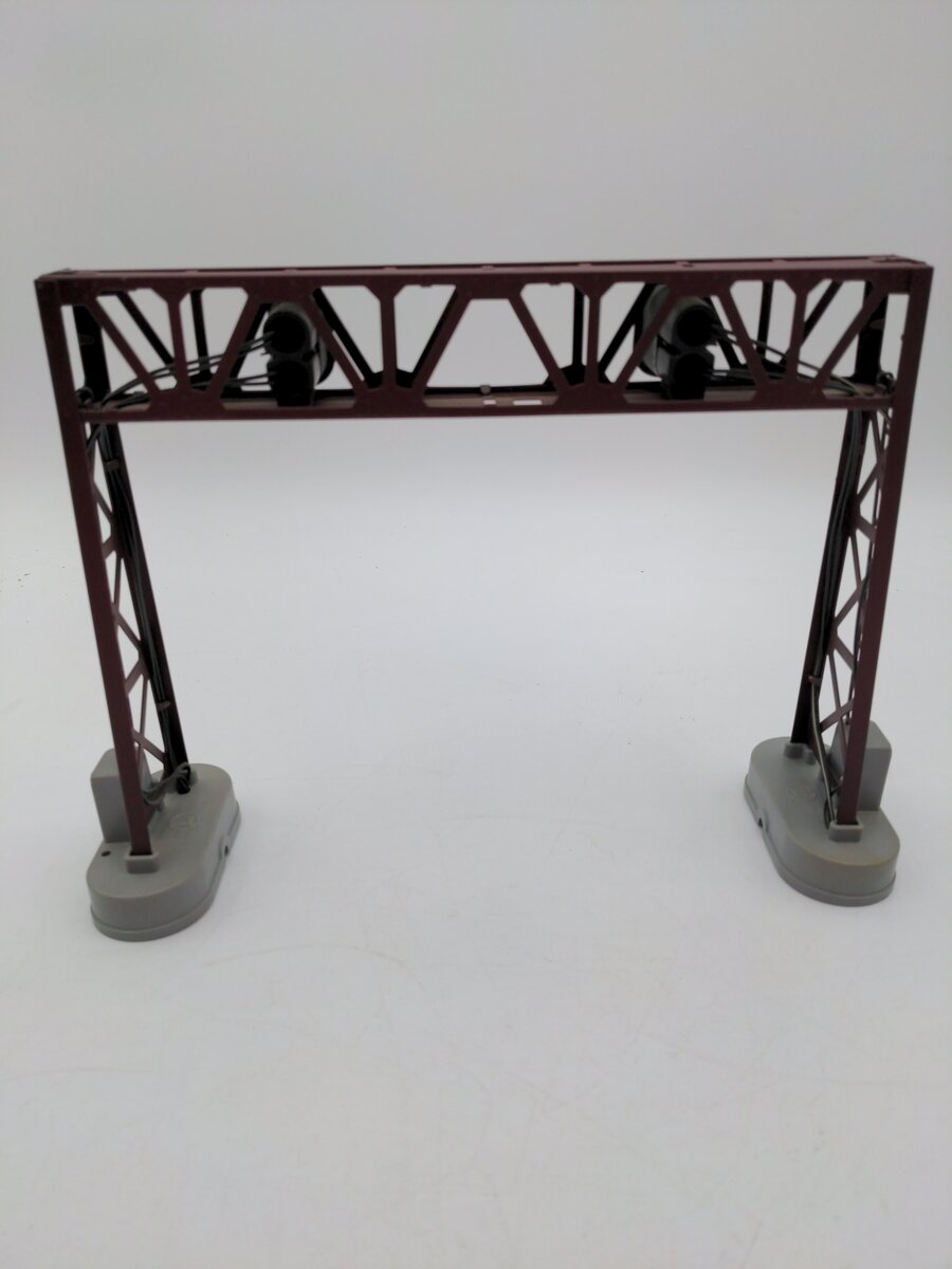 Lionel 6-12895 O Gauge Operating Dual Signal Bridge VG/Box