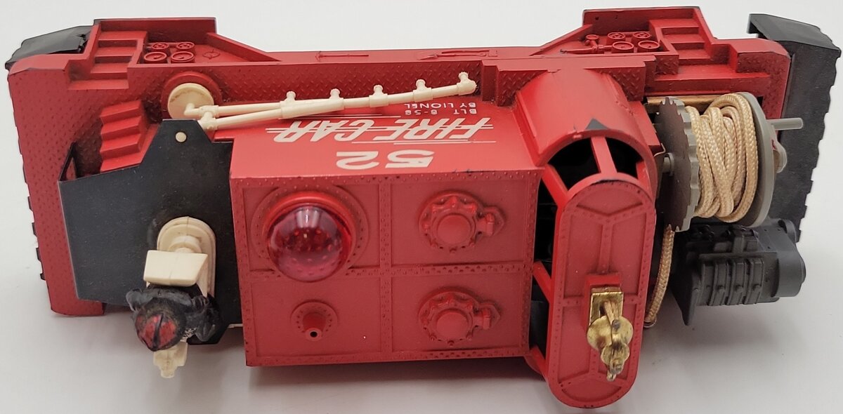Lionel 52 Vintage O Motorized Fire Car VG/Box