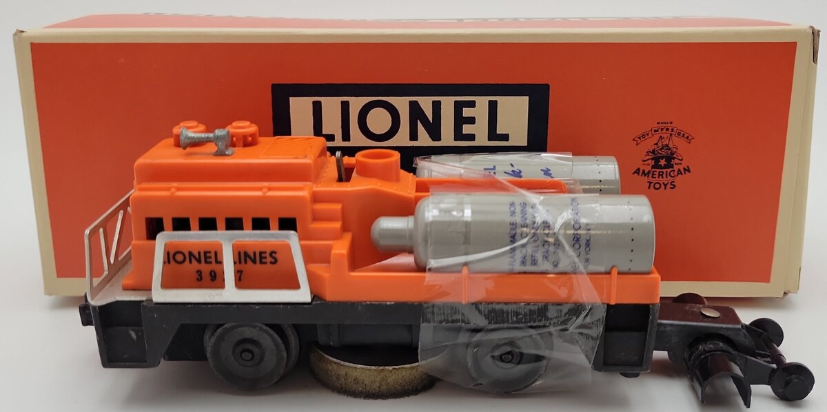 Lionel 3927 O Vintage Postwar Motorized Track Cleaner Car #3927 VG/Box