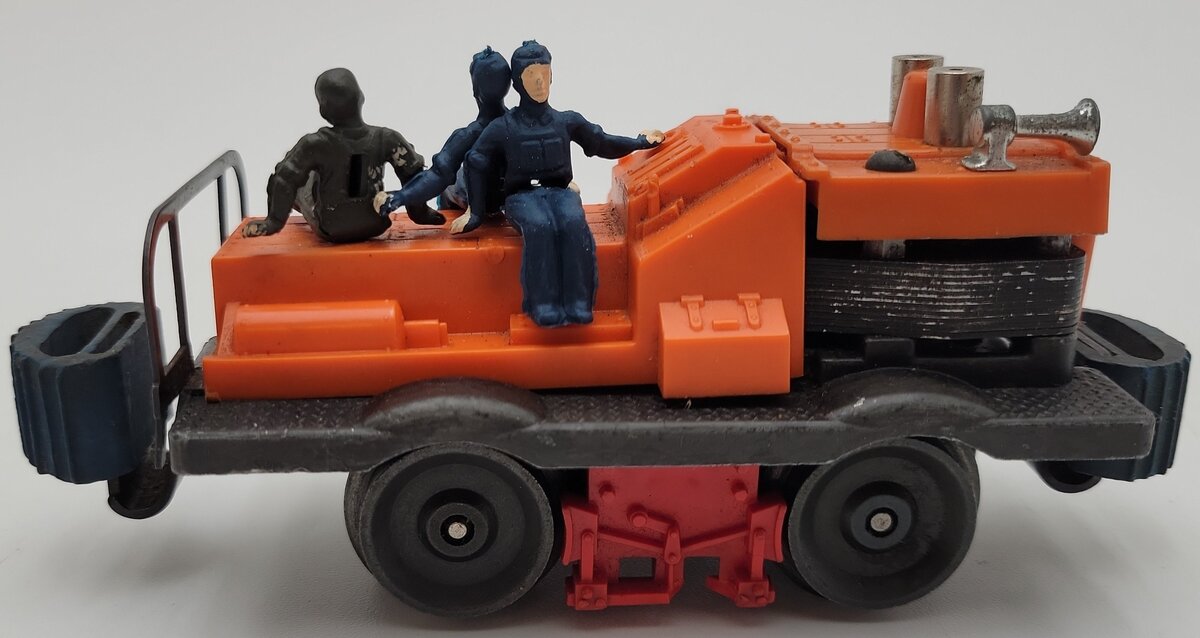 Lionel 50 Vintage O Gauge Postwar Motorized Gang Car w/3 Figures VG
