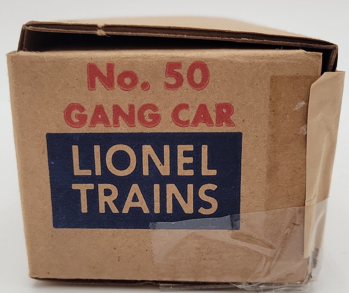 Lionel 50 Vintage O Gauge Postwar Motorized Gang Car w/3 Figures VG