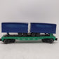 Lionel 6-16927 O Gauge New York Central Flatcar w/ Trailers VG