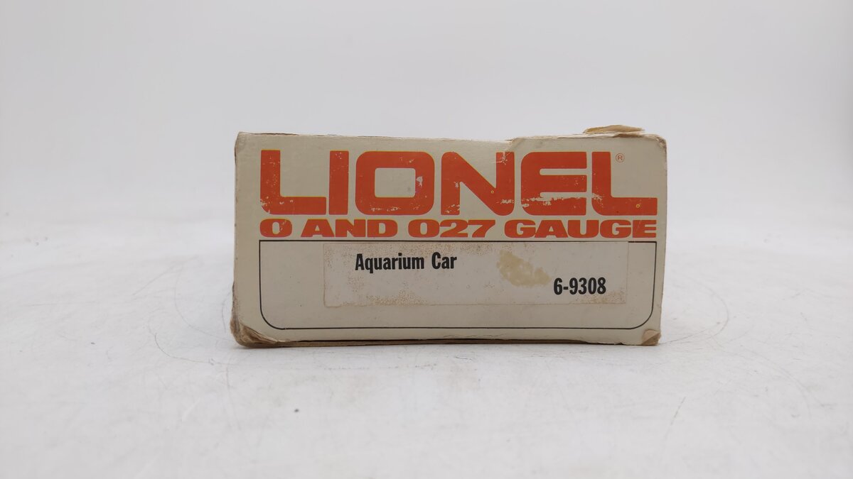 Lionel 6-9308 O Gauge Operating Aquarium Car EX/Box