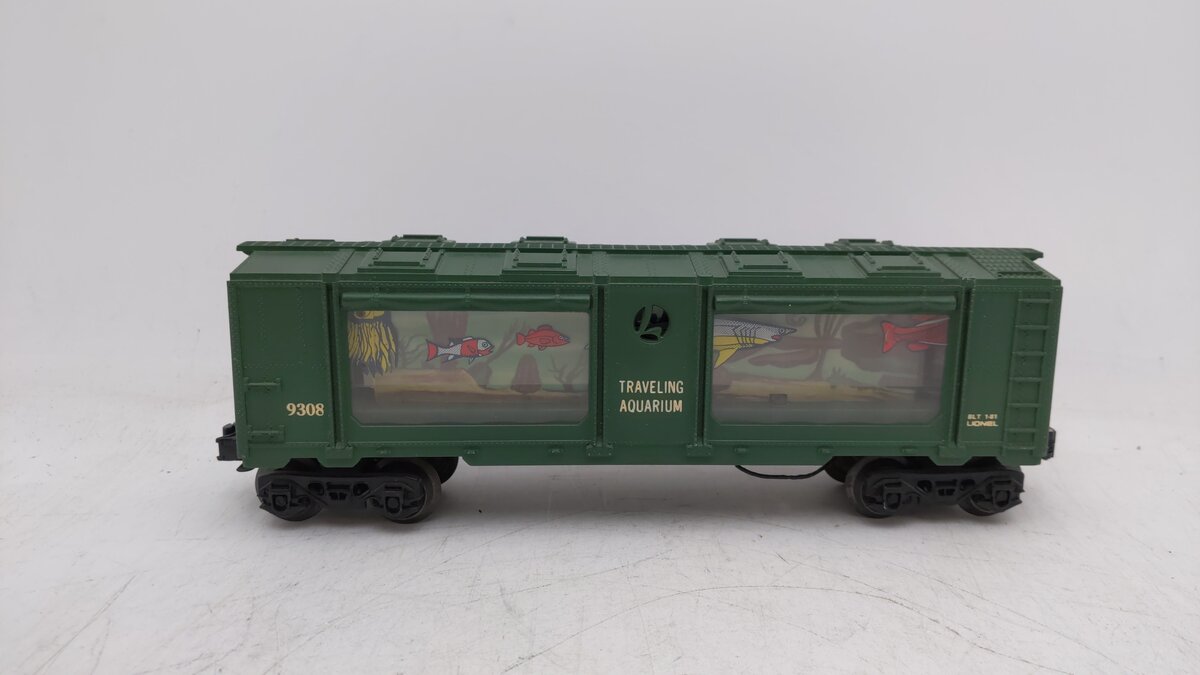 Lionel 6-9308 O Gauge Operating Aquarium Car EX/Box