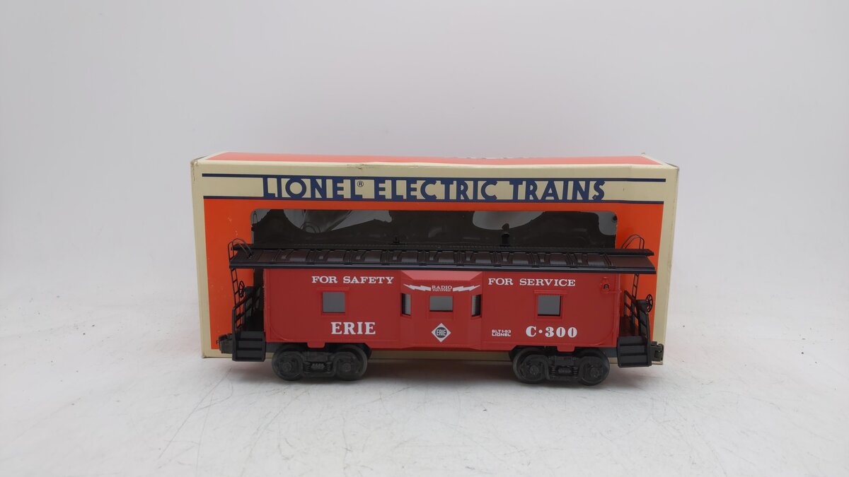 Lionel 6-19719 O Erie Bay Window Caboose W/Illuminated Interior #C-300 EX/Box