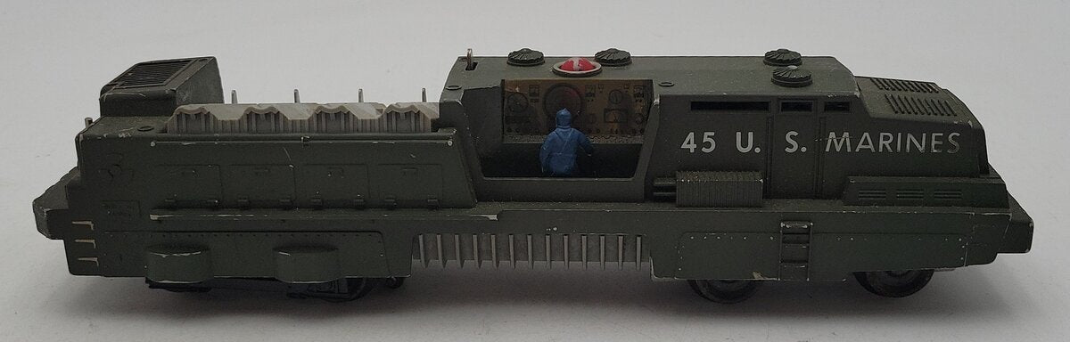 Lionel 45 Vintage O USMC Olive Drab Mobile Missile Launcher VG