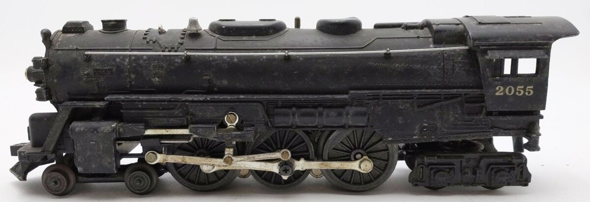 Lionel 2055 Vintage O 4-6-4 Hudson Steam Locomotive #2055 VG
