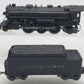 Lionel 224 Vintage O Prewar 2-6-2 Steam Locomotive and Tender VG