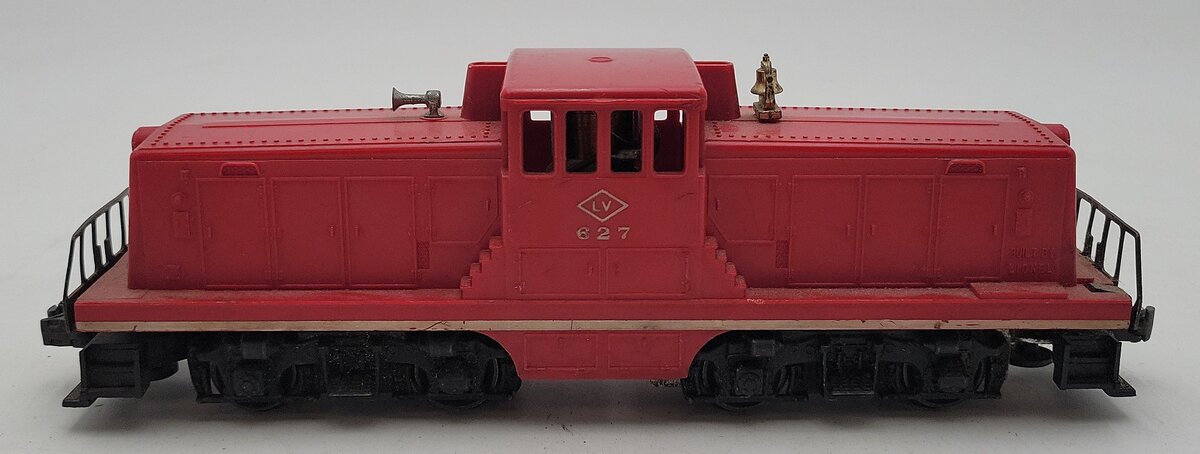 Lionel 627 Vintage O Gauge Lehigh Valley 44 Ton Diesel Locomotive VG