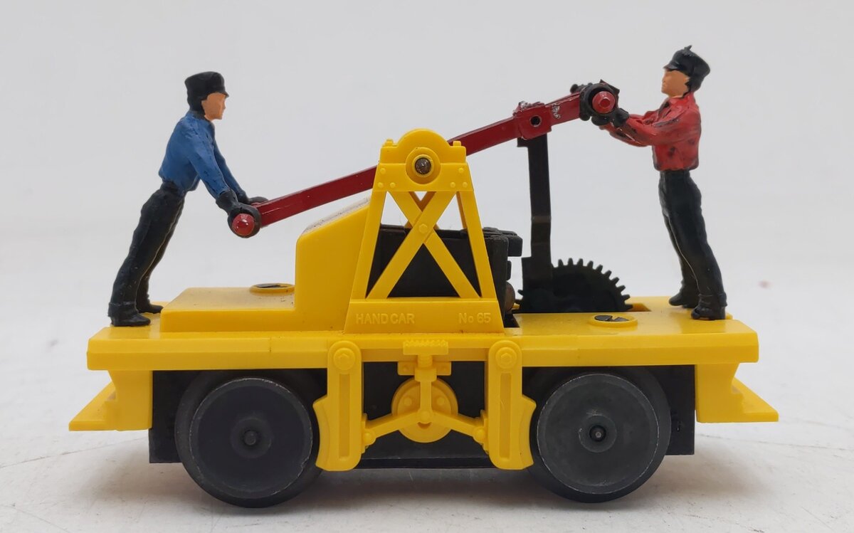 Lionel 65 Vintage O Gauge Postwar Motorized Hand Car VG