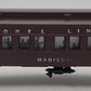 Lionel 2627 Vintage O Lionel Lines Madison Heavyweight "Madison" Passenger Car VG
