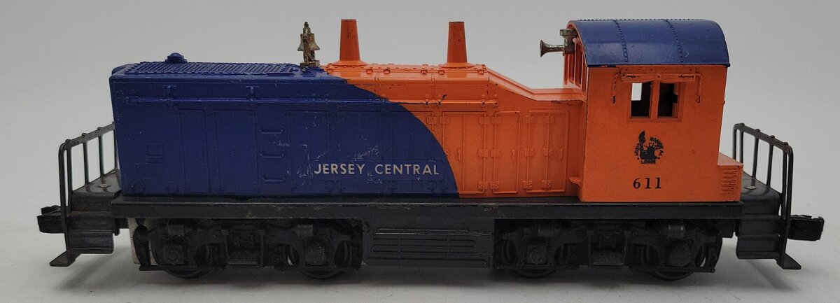 Lionel 611 Vintage O Jersey Central NW-2 Powered Diesel Locomotive VG