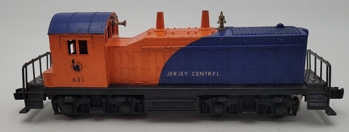Lionel 611 Vintage O Jersey Central NW-2 Powered Diesel Locomotive VG