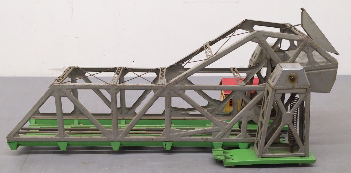 Lionel 313 Vintage O Gray Operating Bascule Bridge VG