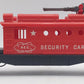 Lionel 3535 Vintage O AEC Security Car with Operating Searchlight VG/Box