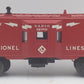 Lionel 6517 O-Gauge Lionel Lines Illuminated Underscored Bay Window Caboose EX/Box