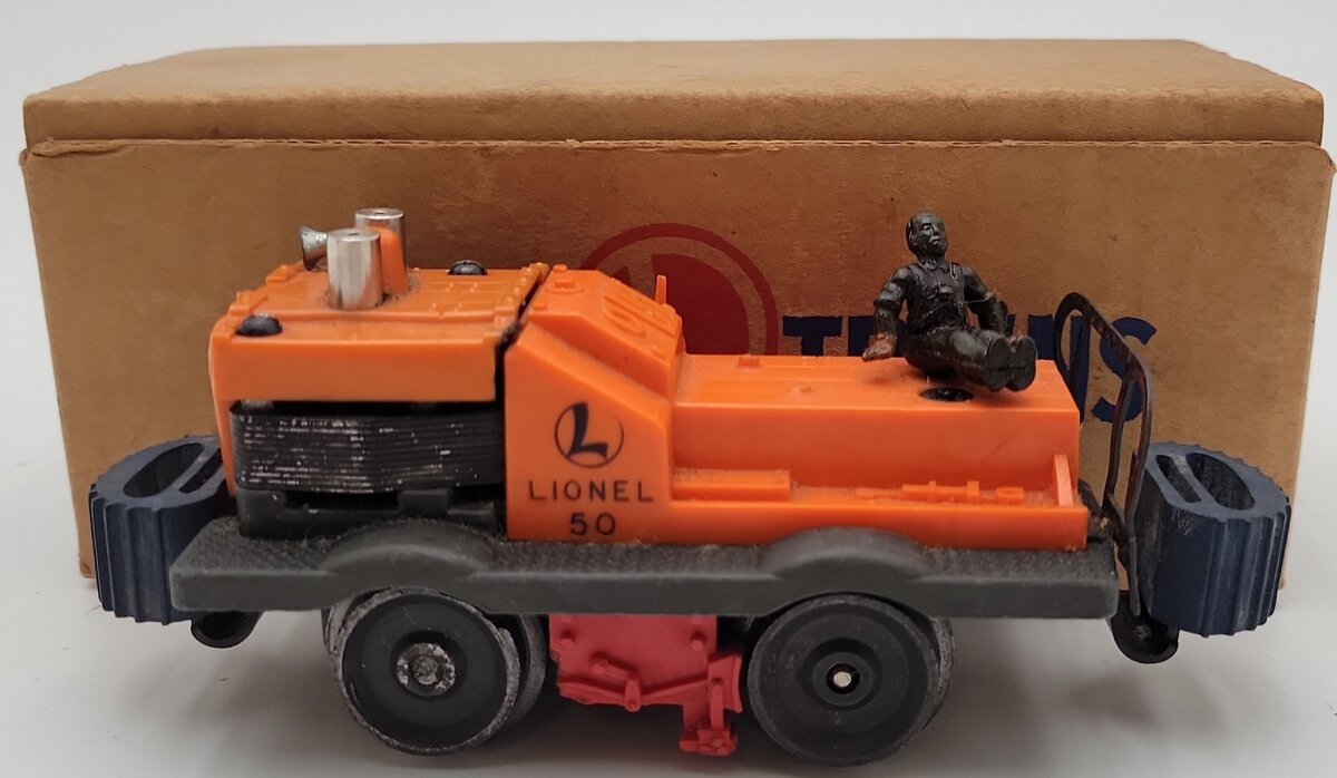 Lionel 50 Vintage O Motorized Gang Car VG/Box