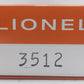 Lionel 3512 Vintage Fire Ladder Car with Ladder VG/Box