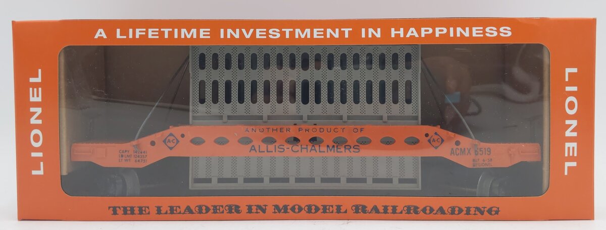 Lionel 6519 Vintage O Allis Chalmers Condenser Car VG/Box