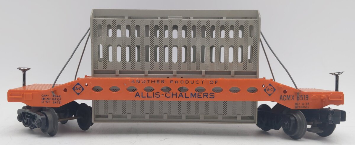Lionel 6519 Vintage O Allis Chalmers Condenser Car VG/Box