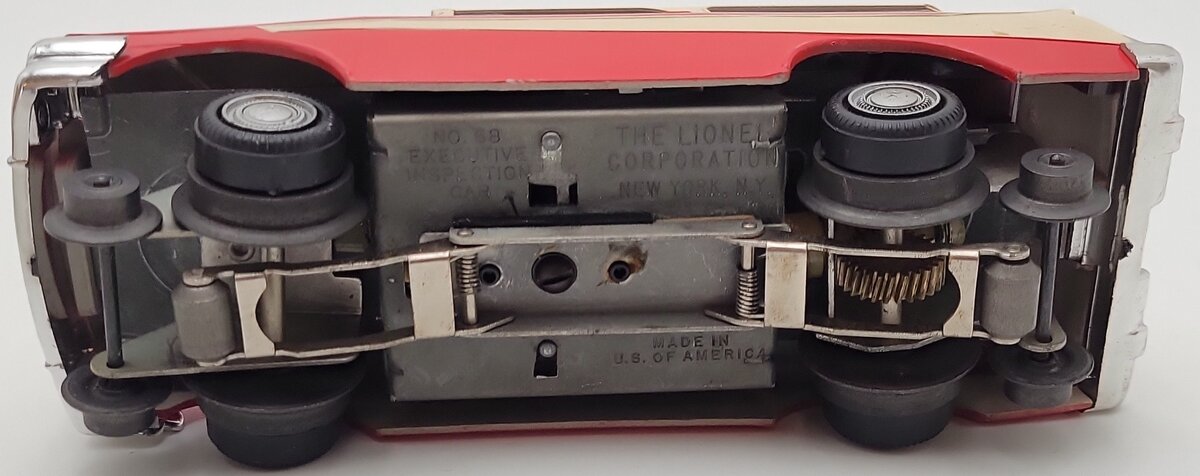 Lionel 68 Vintage O Executive Inspection Car VG/Box