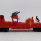 Lionel 6-16688 O Gauge Red Operating Fire Ladder Car EX