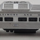 Lionel 400 Vintage O Powered Baltimore & Ohio Commuter Car VG/Box