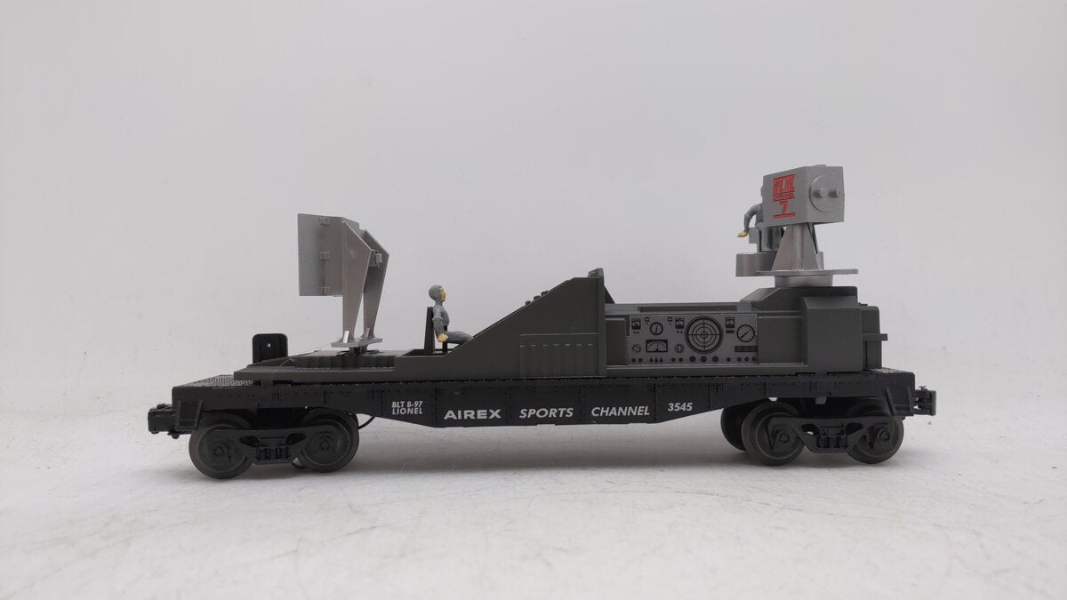 Lionel 6-16751 O Gauge WLNL Channel 7-Airex Sports Channel TV Car EX/Box
