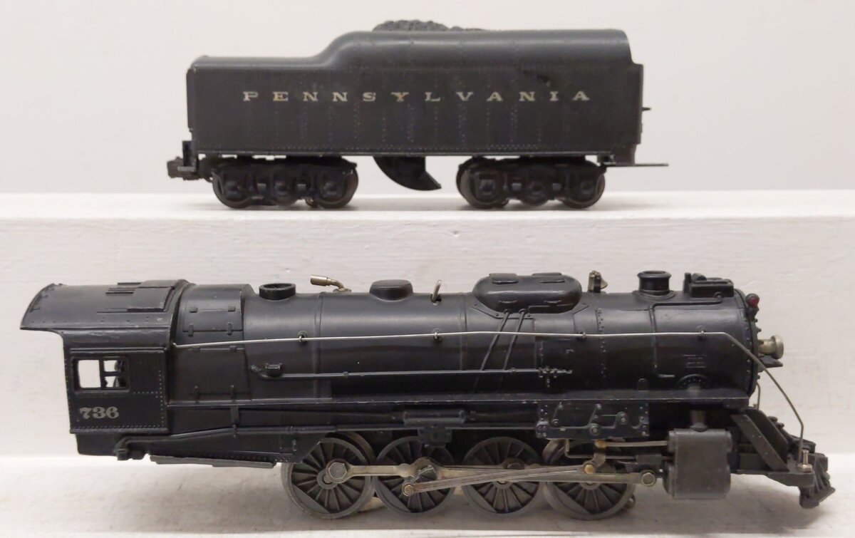Lionel 736 Vintage O 2-8-4 Berkshire Steam Locomotive with 2671W Tender #736 VG