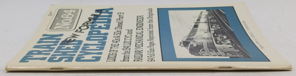 Train Shed Cyclopedia No. 64 Paperback Book By Newton K. Gregg EX
