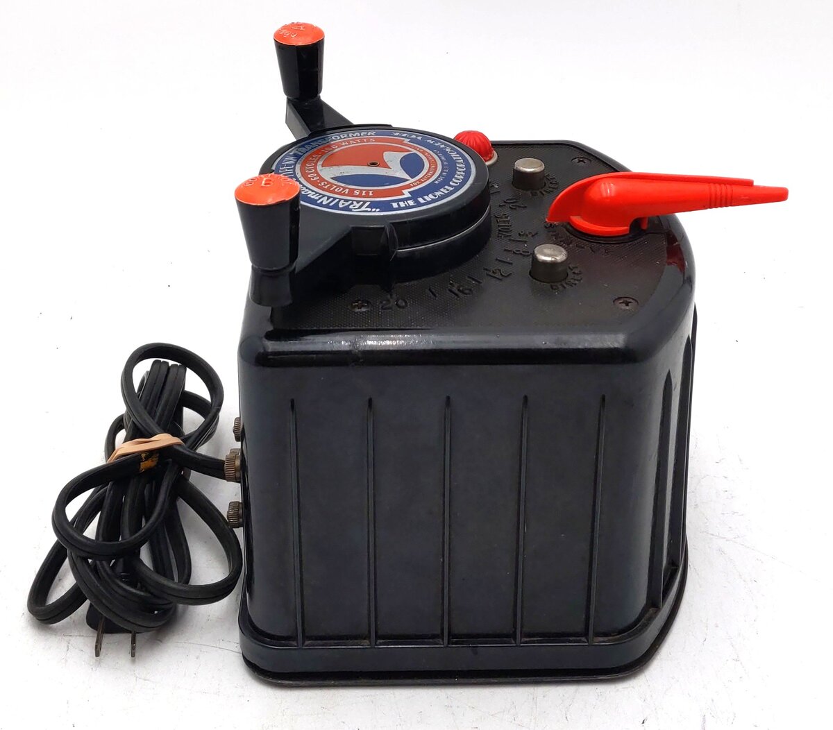 Lionel KW O Vintage Trainmaster 190 Watt Transformer with Whistle VG