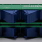 MTH 81-75004 Rolling Rock HO Scale 70-Ton Quadruple Hopper Car