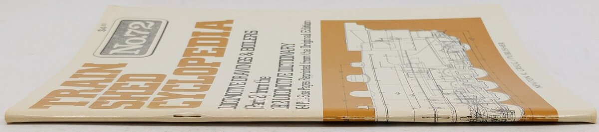 Train Shed Cyclopedia No. 72 Paperback Book By Newton K. Gregg EX