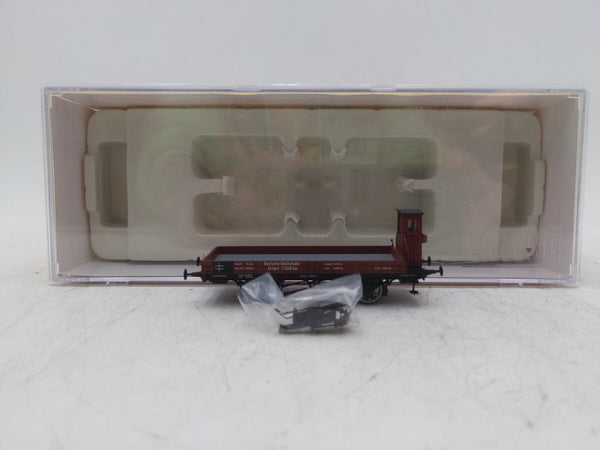 Brawa 48006 HO German Imperial Railway Flatcar #7328 EX/Box – Trainz